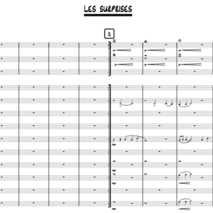 Les surprises (pour orchestre)